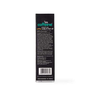 mCaffeine Coffee Hair Oil for Hair Fall & Hair Growth | Powered with Redensyl, Argan Oil & Coffee Oil for Root Stimulation & Hair Fall Control | Lightweight & Non Sticky - 200ml
